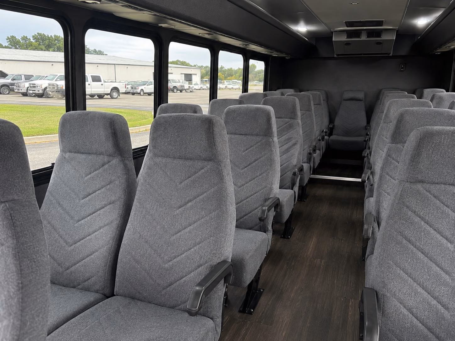 hialeah 15 passenger minibus interior