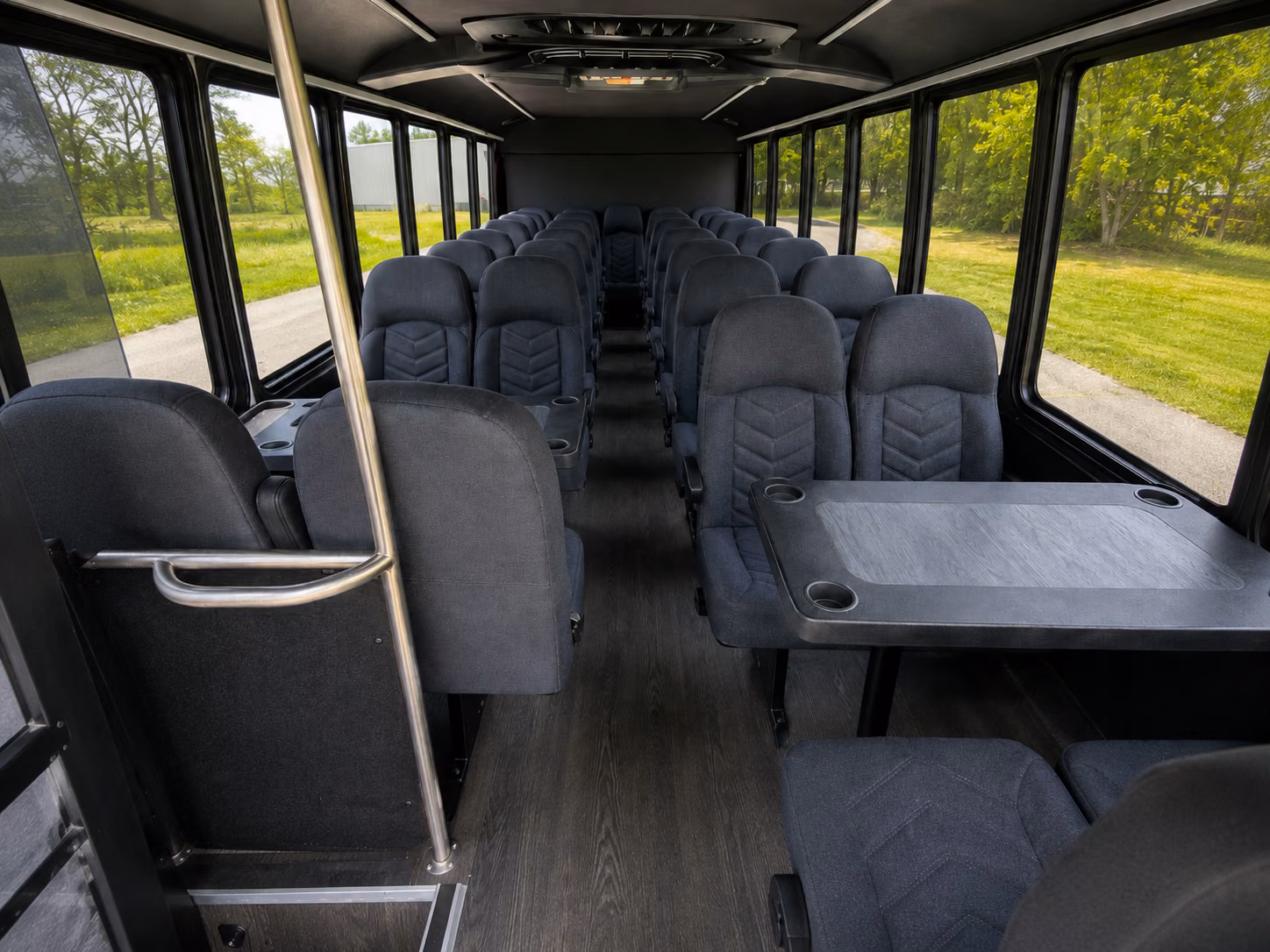 hialeah 18 passenger minibus interior