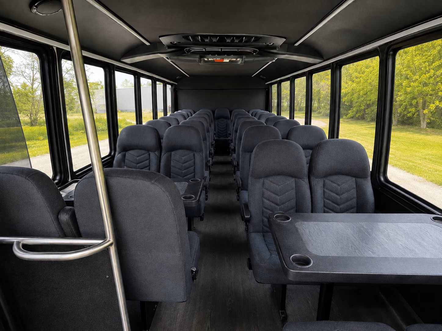 hialeah 20 passenger minibus inside