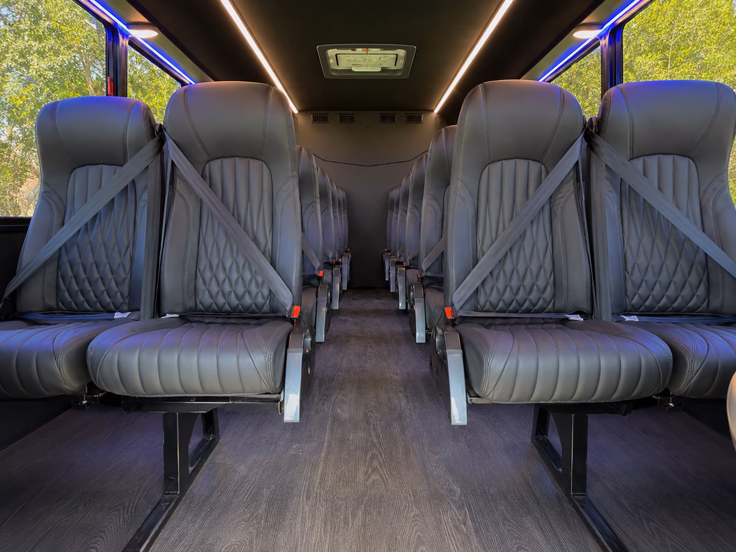hialeah 20 passenger minibus interior