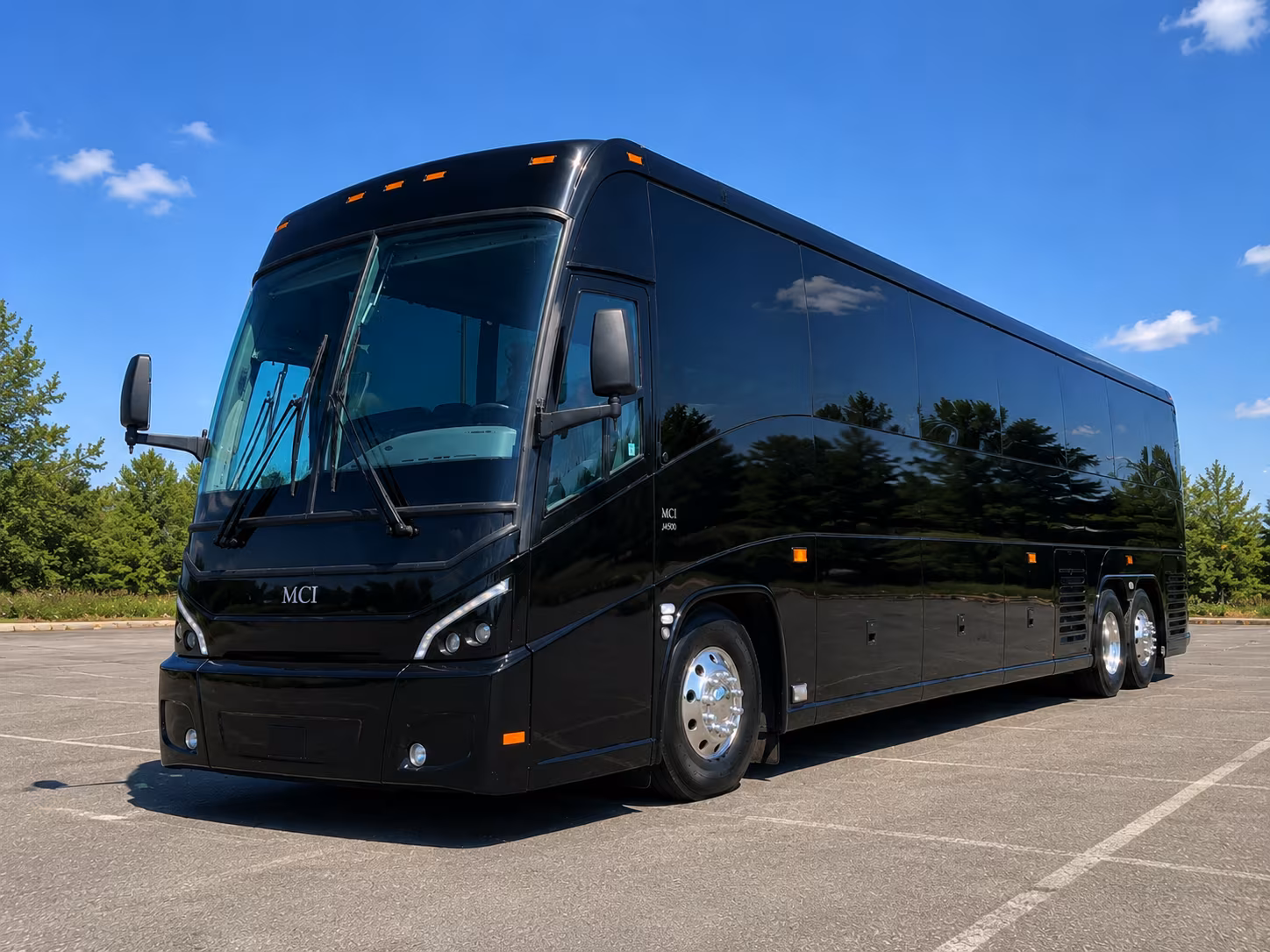 hialeah 56 passenger charter bus