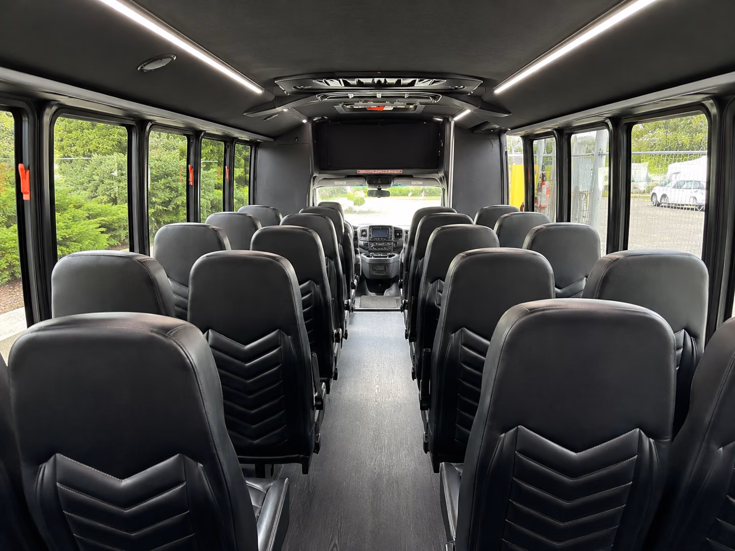 hialeah airport transportation onboard seating