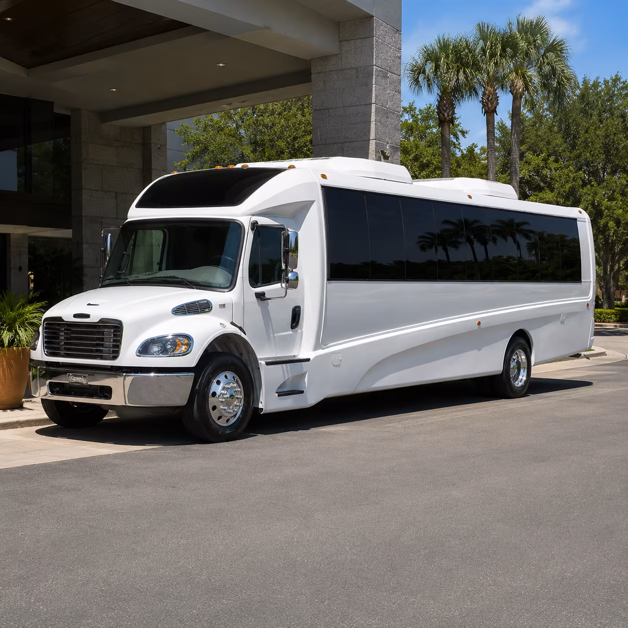 hialeah corporate event transportation onboard seating