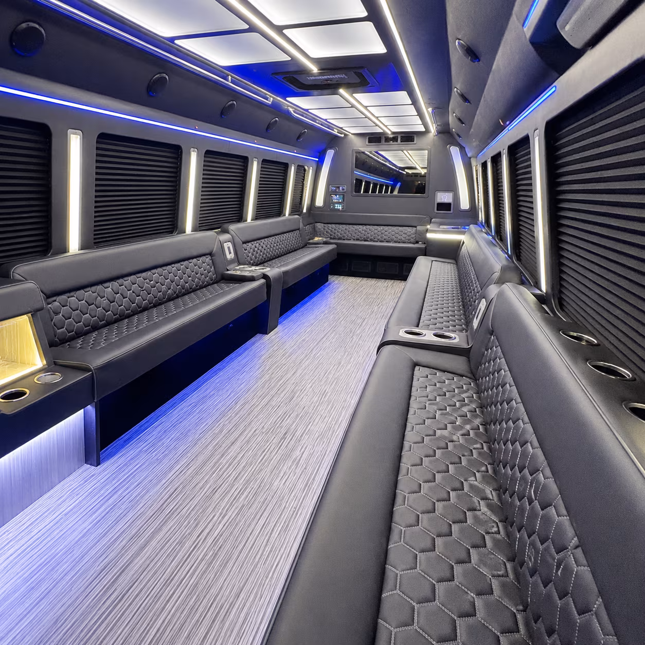 hialeah party bus inside