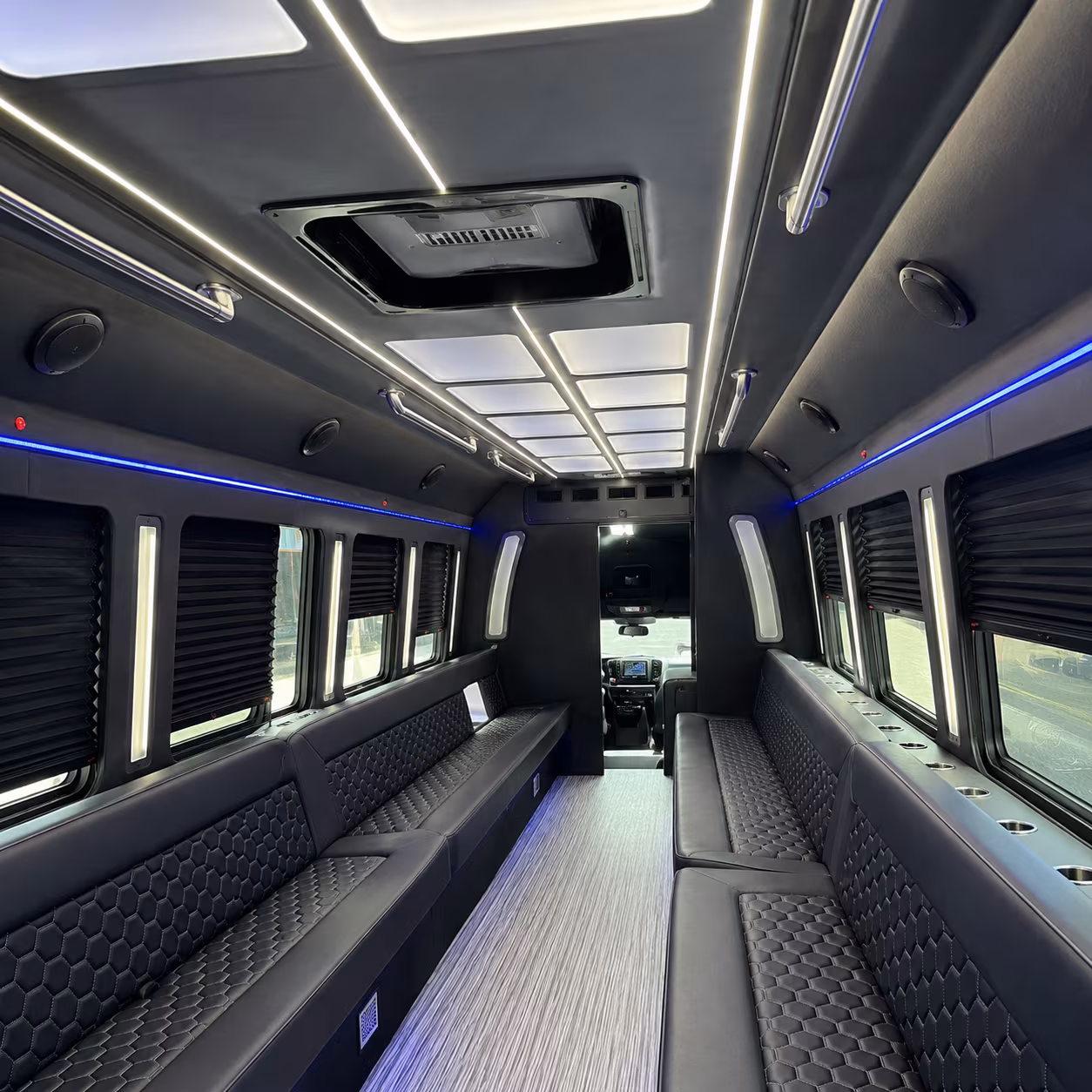 hialeah party bus interior