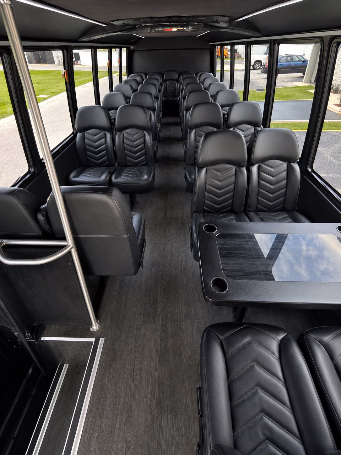 hialeah private event transportation onboard seating