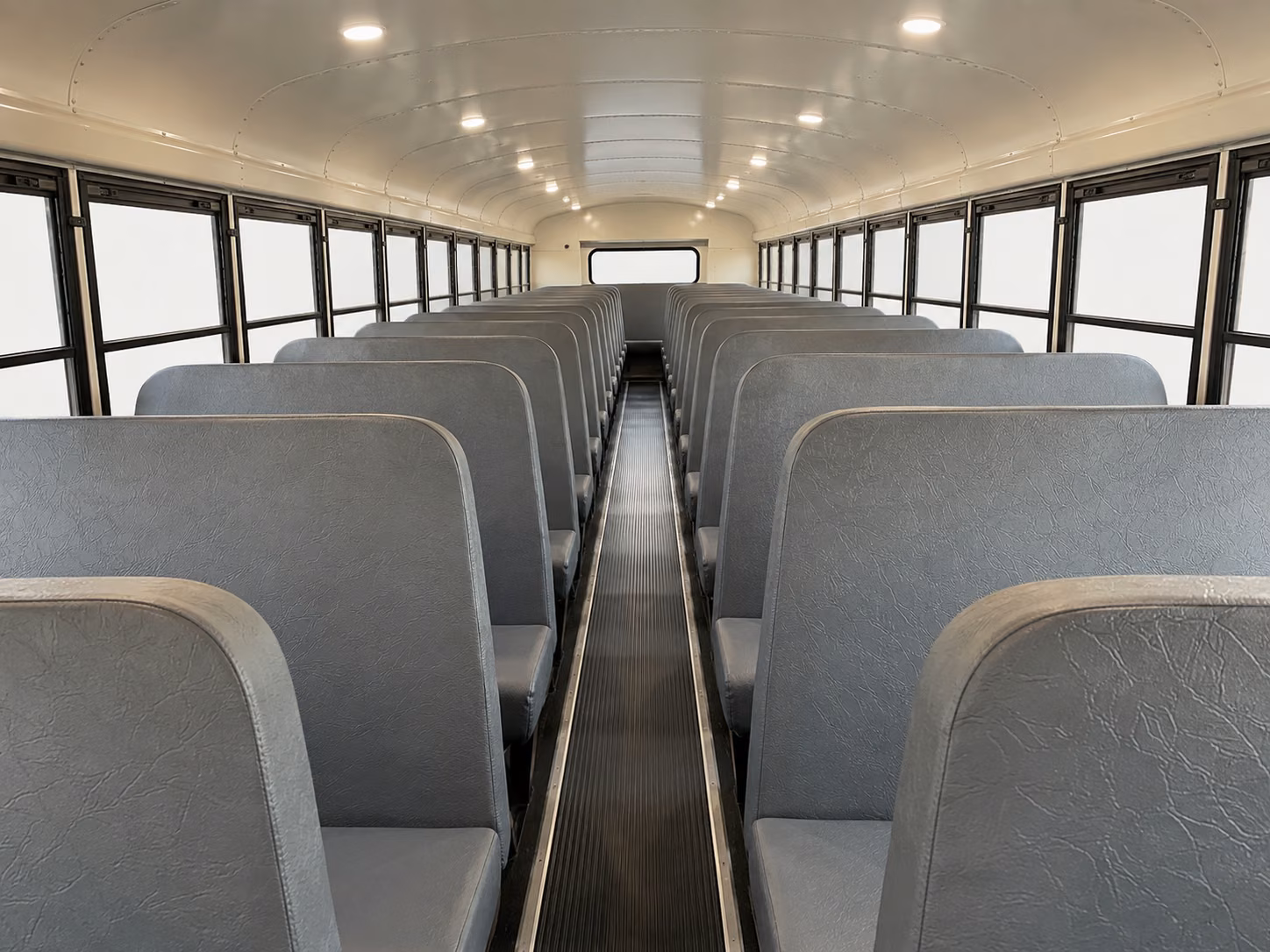 hialeah school bus inside