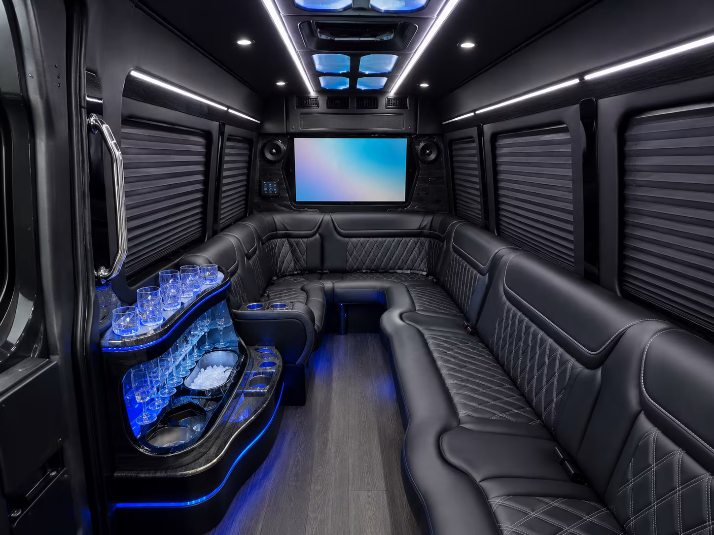 hialeah sprinter limousine interior