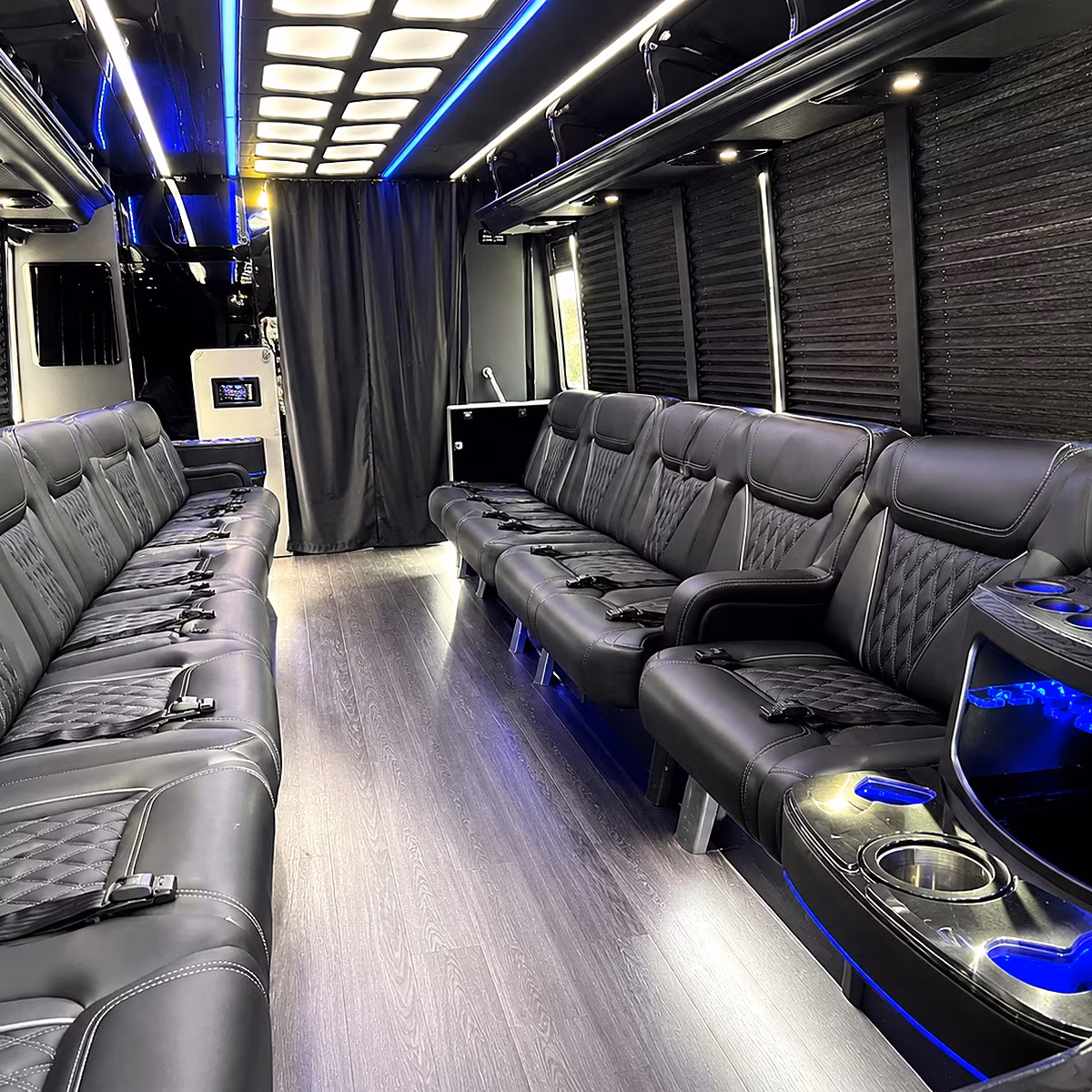 party buses to kaseya center shows from hialeah